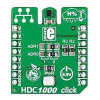 Mikroe MIKROE-1797 Humidity, Temperature Sensor HDC1000 click