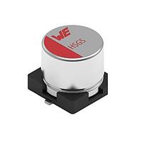 Tụ điện polymer lai nhôm WCAP-HSAH 25V 33uF 20% SMT V-Chip -55/+125C Wurth Elektronik 875585559001