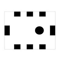 Baluns 430-510 MHz 2dB tối đa Walsin RFBLN2520090YC3T10