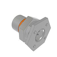 Bộ Kết Nối AccliMate IP68 Được Niêm Phong Vỏ Tròn Lắp Ráp Bảng Điều Khiển, Vỏ 12 mm, Bộ Kết Thúc Tại Hiện Trường Samtec ACRK-12-02-G-S-C-P-1