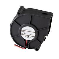 Same Sky (formerly CUI Devices) CBM-7530BF-120-282-22 ブロワー DCブロワー、75.7 x 75.7 x 30 mm、12 Vdc、ボール、2000 RPM、6.59 CFM、TS/PWM
