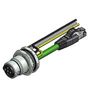 Cáp Ethernet / Cáp Mạng ENP-17-1-FSH1PST3PEDBU4-45S-RS8.33-2/2/G6/150/034 Amphenol CONEC 57-02164