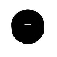 Eaton M22-XDH-S-X5 Button Plates EXTD BLK ETCHED BUTTON FOR NON-ILL PB