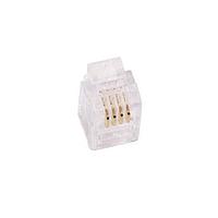 Đầu Nối Mô-đun / Đầu Nối Ethernet 4 P 4 C Đầu Cắm Không Chống Nhiễu -RJ11- BUDGET MH Connectors MHRJ114P4CR
