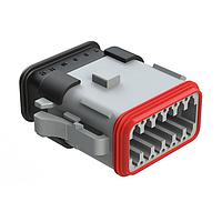 Ổ Cắm 6 Chiều 12 Chiều PLG F A POS KEY E-SEAL Amphenol SINE Systems AT06-12SA-SR2GY