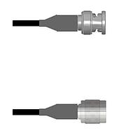 Amphenol Custom Cable Q-0N058001A006i RF Cable Assemblies BNC-SP/TNC-SP RG59 6I