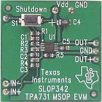 Texas Instruments TPA731EVM Audio Amplifier TPA731 Eval Mod