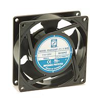 Quạt trục đứng, 92x92x25mm, 230VAC, 27CFM, 10W, 22dBA, 2300RPM, ổ trượt, dây dẫn Orion Fans OA92AP-22-2TS