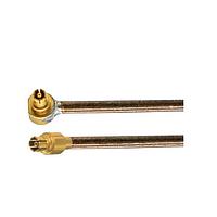 Johnson / Cinch Connectivity Solutions 415-0501-006 RFケーブルアセンブリ CABLE ASSY, STR SMPメスからR/A SMPメスへ, .086インチ セミリジッド コンフォーマブル