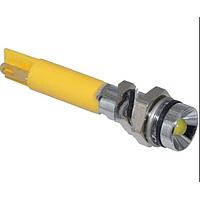 Bộ hiển thị 24V 6MM âm vàng APEM Q6R1BXXY24E