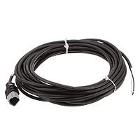 Bộ Dây Cáp Đúc Đầu Đơn 2 Vị Trí Đầu Cắm Đơn. TPE Đen, Sử Dụng Đầu Nối AT04-2P, Chiều Dài 10 Mét Amphenol SINE Systems AT04GY-2P-N-TPE-M10