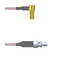 Amphenol Custom Cable Q-2S00S000H009i RF Cable Assemblies SMA-RJB/HDBNC-SJB G142 9I