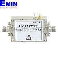 Fairview  FMAM3260 2 dB NF, 18 GHz to 26.5 GHz, Low Noise Broadband Amplifier with 13 dBm, 40 dB Gain, 22 dBm IP3 and 2.92mm
