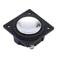 Same Sky (formerly CUI Devices) CMS-323214-34SP Speaker 32 x 32 mm, 14.7 mm deep, foam, Rare Earth, 3 W, 4 ohm, 230 Hz, solder pads