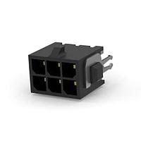 AMP Connectors - TE Connectivity 3-794681-6 Headers 06P MICRO MNL ASSY VRT THRU LF