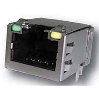 Amphenol Commercial Products RJE48-488-1451 Modular 4 PORT 8P R/A LOW PRFL CAT5e