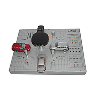 Mô hình thực hành đèn giao thông ngã tư DOLANG DLPLC-JTD