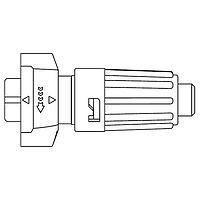 Đầu nối PosLckCblEnd#22 Sdr Cont 9 Chân M 522 CONXALL W6882-9PG-P-522