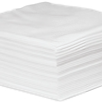 Bosch Static BSC-U23 ESD ホワイトポリエステルワイパー (9"x9")