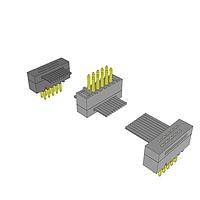 Samtec FFMD-05-D-04.00-01-D02-M Flat Ribbon .050" Tiger Eye IDC Ribbon Cable Assemblies, Terminal/Socket