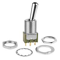 Công tắc gạt NKK Switches MN12B2B1G03-AT401S