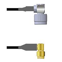 Amphenol Custom Cable Q-2F0360008010i RF Cable Assemblies N-RP/SMA-RP RG58 10I
