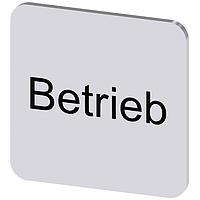 Bảng Nhãn, Nhãn Vận Hành INSCR., BẠC 22 X 22MM, VẬN HÀNH SIEMENS 3SU19000AF810AP0