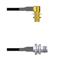 Amphenol Custom Cable Q-2P04E0003144i RF Cable Assemblies SMA-RJB/TNC-SJB G174 144I