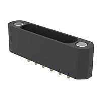 Đầu nối Pogo lò xo từ tính 4mm, 6 chân, có vỏ bọc, chân hàn xuyên lỗ Mill-Max 879-22-006-10-011101