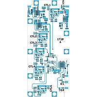 Quantic X-Microwave XR-C9G6-0716D-SP LDO Voltage Regulator Voltage Regulator, LT3045EDD#TRPBF [PCB: 1710]Bias for XR-C9G7-0824D (MA4AGSW5)Spring Pins