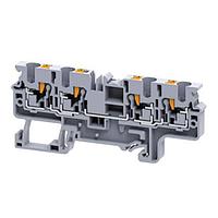Khối Cầu Đấu Dẫn Qua DIN Term Blk Đẩy Vào 4 Kết Nối Altech CP4/4