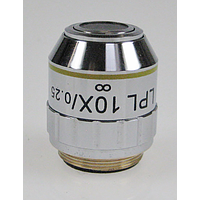 KERN OBB-A1526 ເລນສະເລັດວັດຖຸປະສົງປະກອບກັບແຜນພາບອິນຟິນິຕີສໍາລັບລະດັບການທຳວຽກທີ່ໄກ, 10 x /0,25 (18,48 mm)