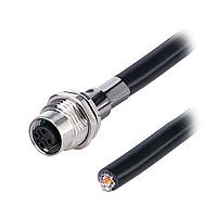 Cáp Cảm Biến / Cáp Bộ Chuyển Động Loại Hàn, Gắn Trước PG9, Mã D 4 Chân, Vít Hợp Kim Đồng, PUR 2.0M Same Sky (formerly CUI Devices) CDM1266-04D-FW-F9-200-67