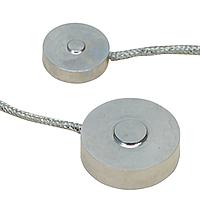 OMEGA LCMKD-1KN-10FT Metric, Subminiature, Button Compression Load Cell (1000 N)