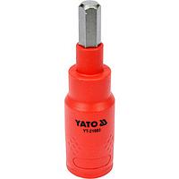Tuýp mũi Lục giác cách điện YATO YT-21083 (3/8" 8x75mm)