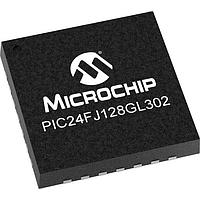 Microchip Technology PIC24FJ128GL302T-I/ML MCUs 16-bit, 16 MIPS, 128KB ECC Flash, 8KB RAM, LCD, XLP, 28-pin