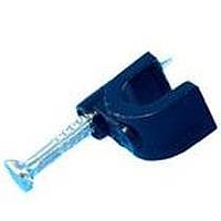 Phụ kiện đầu nối RF Kẹp cáp RG6 màu đen AIM-Cambridge / Cinch Connectivity Solutions 25-7261