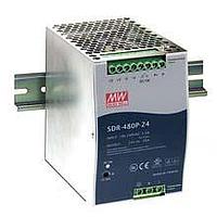 Advantech BB-SDR-480P-24 DIN 레일 전원 공급 장치 480W, 24VDC, 20A, AC-DC 산업용 DIN 전원 공급 장치, 초슬림 금속 케이스, 병렬 기능