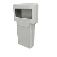 Bud Industries HH-3421 ハンドヘルドグラバータイプBプラスチックボックス（LCDカットアウト付き）（9.3 X 5.2 X 1.7インチ）