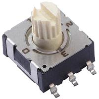 Công tắc quay 4 vị trí SMD chân cánh chim có rãnh CTS Electronic Components 220AMC04R