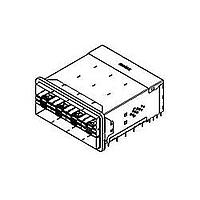 Đầu nối I/O zSFP+ xếp chồng 2X6 kèm 4 ống dẫn sáng Molex 170071-6011