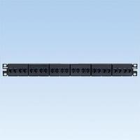 Panduit CP24688BL - Coupler Patch Panel Cat 6 Flat 24 Por
