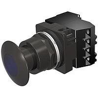 Công tắc đẩy-kéo PP2,4X,MTD,XFMR 600V,ĐEN-XANH DƯƠNG,1NO-1NC,LED SIEMENS 52BP2K5AB