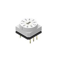 Wurth Elektronik 428527320911 ロータリースイッチ WS-ROSV ロットスイ IP67 10ポジション 横型 アイボリー