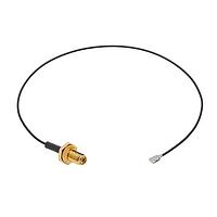 Molex 73230-6200 RF Cable Assemblies SMA Bulkhead IP68 Jack-to-I-PEX MHF I LK Plug, 1.32mm Cable Diameter, 307.00mm Cable Length, 50 Ohms