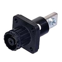 Hệ Thống Lưu Trữ Pin WBC-S-8BK-M6, Đầu Nối Đực, Đầu Nối Âm, 250A, Kết Nối Vít, Tiết Diện Dẫn Tối Đa 50mm, Màu Đen Weidmuller 2918840000