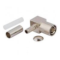 Amphenol RF 903-291P-51A 커넥터 R/A 크림프 플러그 50옴 RG178 196 골드 도금