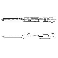 JST Automotive SMSAW-A041T-M1.2 Terminals 1.2 MALE TERM