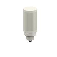 Banner Engineering CL50BRYPCQ Column Lights Column Light: Gray Housing: 3-Color Indicator; Voltage: 18-30 V dc; Environ. Rating: IP67; Input: PNP; Colors: Blue Red Yellow; 4-pin M12 Integral QD