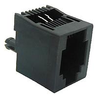 Stewart Connector SS-90000-005 Modular RJ11 jack Vertical 4 Contact 6 Position Unshielded